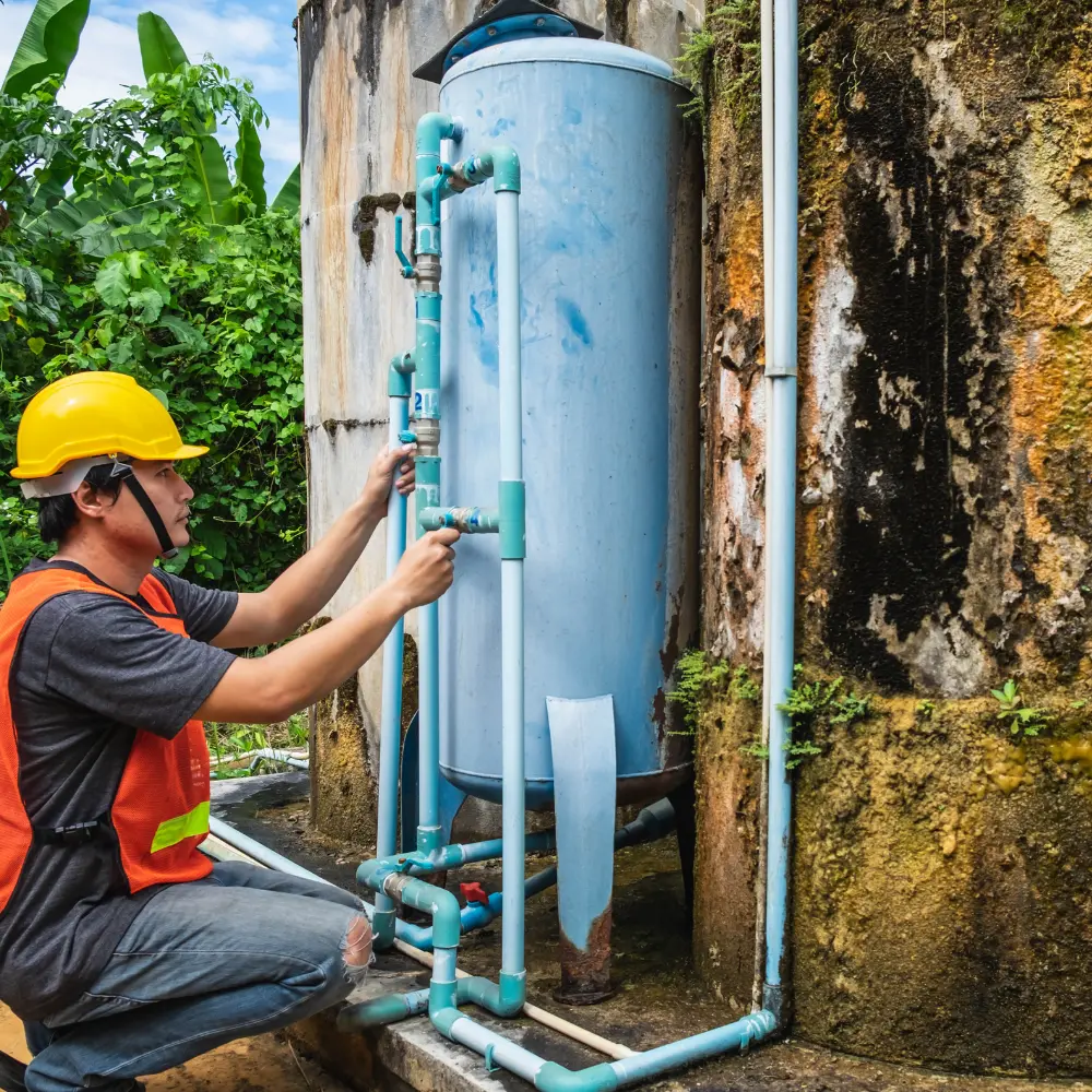 Medium Water Tank Cleaning Service - (1,001-3,000 Liters)