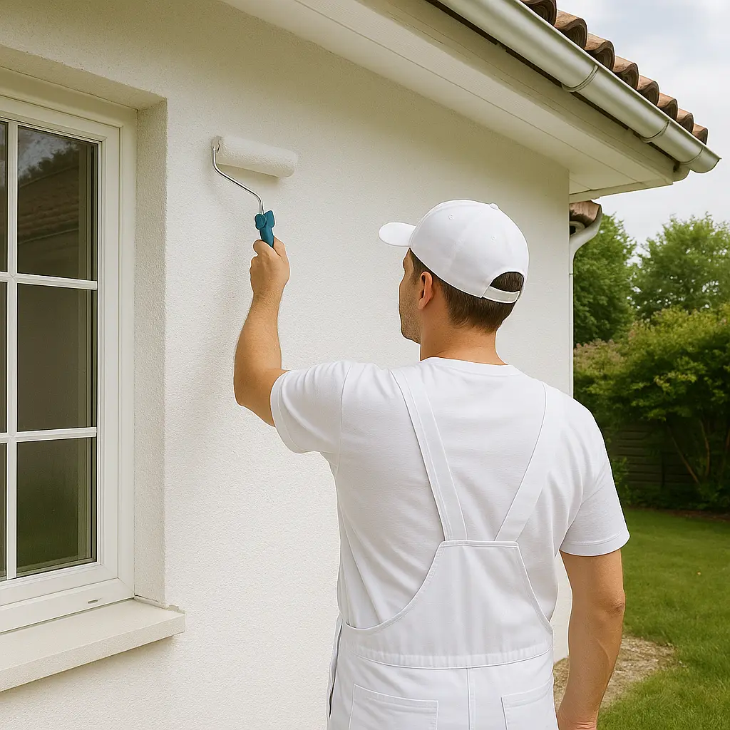 5 Bedroom Villa Apartment Exterior Painting Service