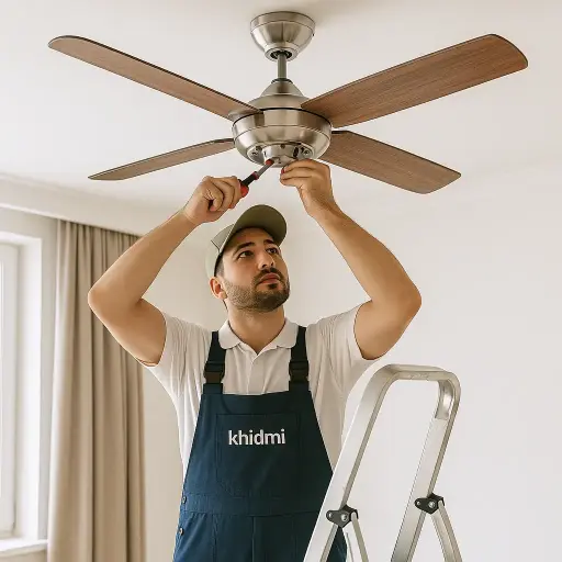 Ceiling Fan Installation by Handyman