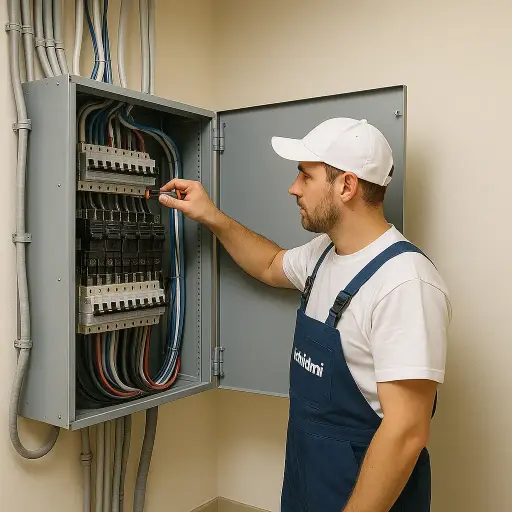 High-Capacity Villa Circuit Panel Installation