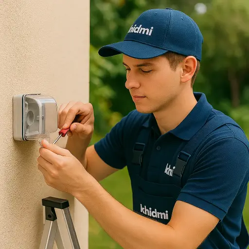 Outdoor Weatherproof Outlet Setup
