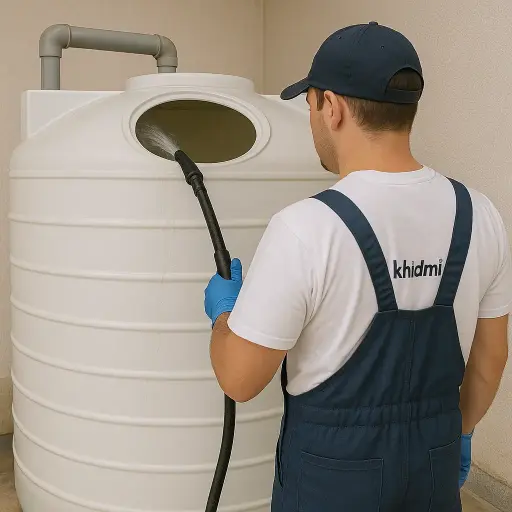 Large Water Tank Cleaning Service - (3,001-5,000 Liters)